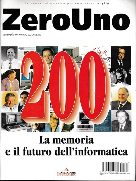 ZERO UNO: la memoria e il futuro dell'informatica. Rivista n.200 …