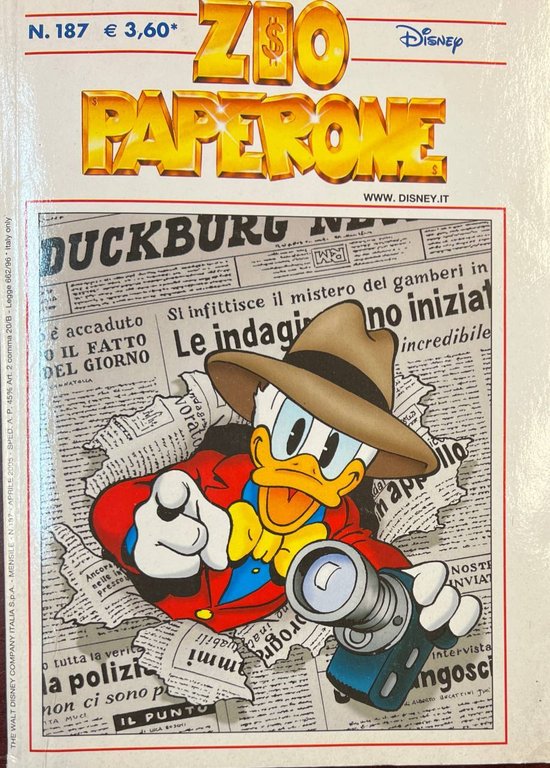 Zio Paperone n^ 187.