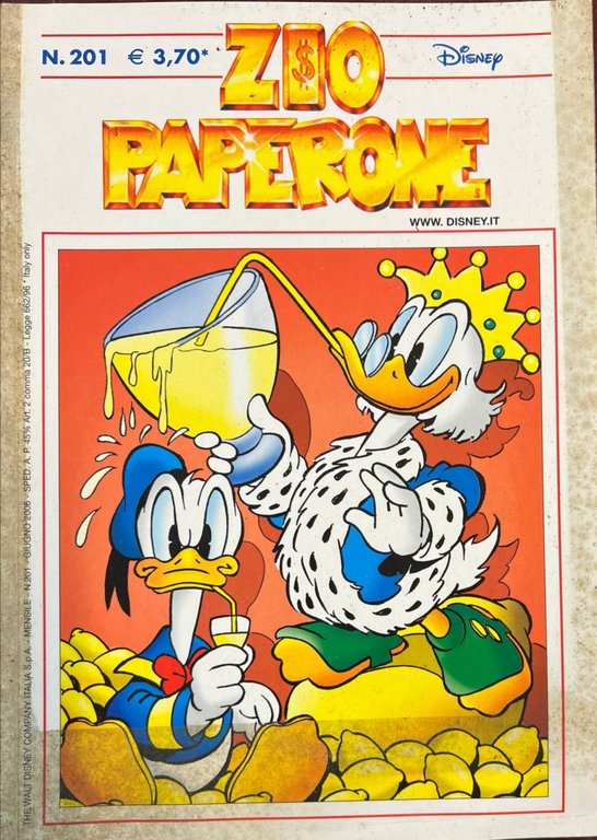 Zio Paperone n^ 201.