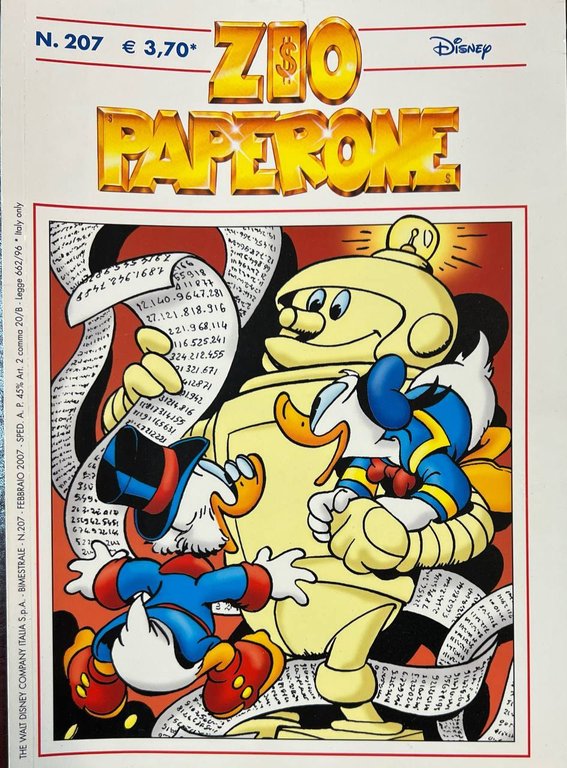 Zio Paperone n^ 207.