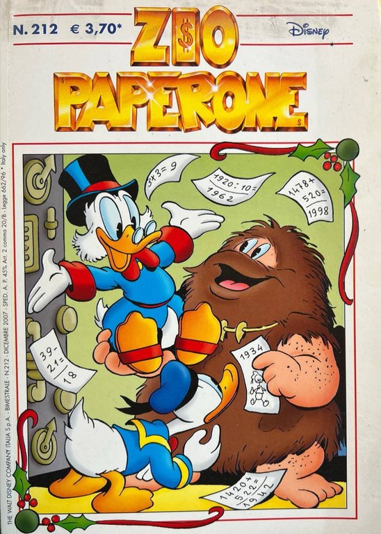 Zio Paperone n^ 212.
