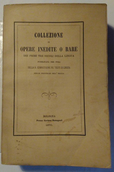 Esemplare della divina commedia donato da Papa (Benedetto XIV) Lambertini …