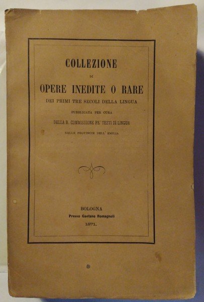 Esemplare della divina commedia donato da Papa (Benedetto XIV) Lambertini …