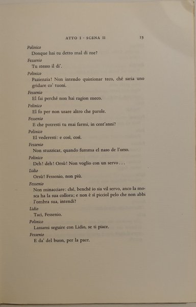 Commedia elegantissima in prosa nuovamente composta intitulata Calandria.