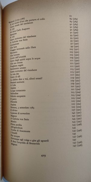 Poesie liriche. Tradotte da Oreste Ferrari con testo a fronte.