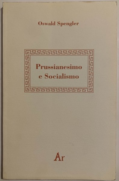 Prussianesimo e socialismo.