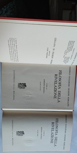 Filosofia della rivelazione. A cura di Adriano Bausola. Volume primo. …