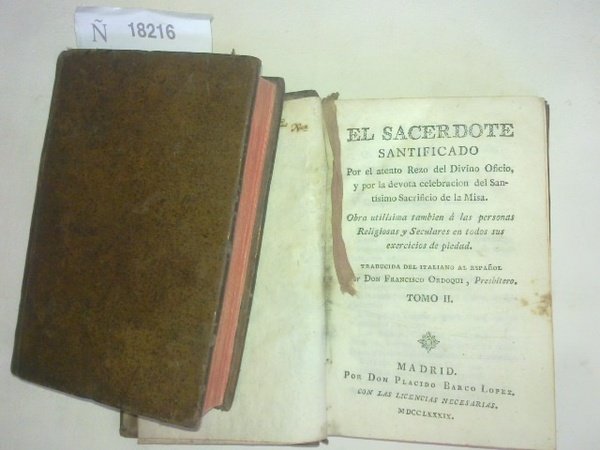 EL SACERDOTE SANTIFICADO En la administracion del Sacramento de la …