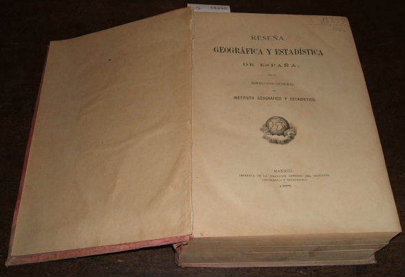 RESEÑA GEOGRAFICA Y ESTADISTICA DE ESPAÑA por la ---.