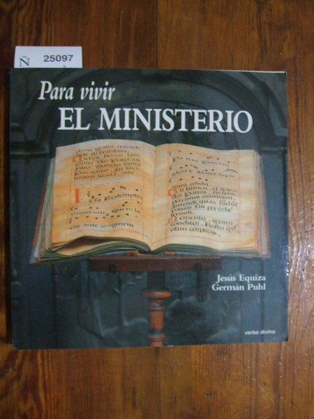 PARA VIVIR EL MINISTERIO.