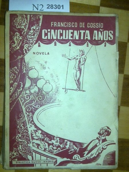 CINCUENTA AÑOS. Novela