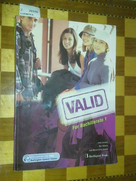 VALID. FOR BACHILLERATO 1. (2 VOLUMENES)