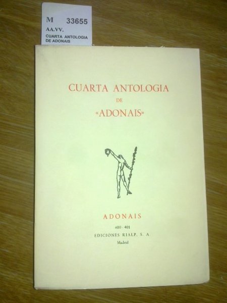 QUINTA ANTOLOGIA DE ADONAIS