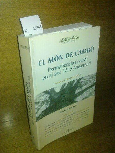 EL MON DE CAMBO. Permanencia i canvi en el seu …