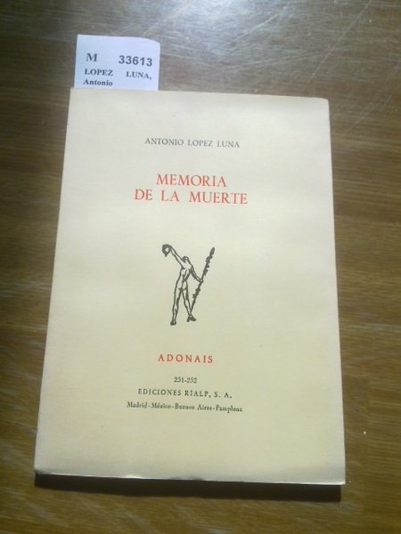 MEMORIA DE LA MUERTE
