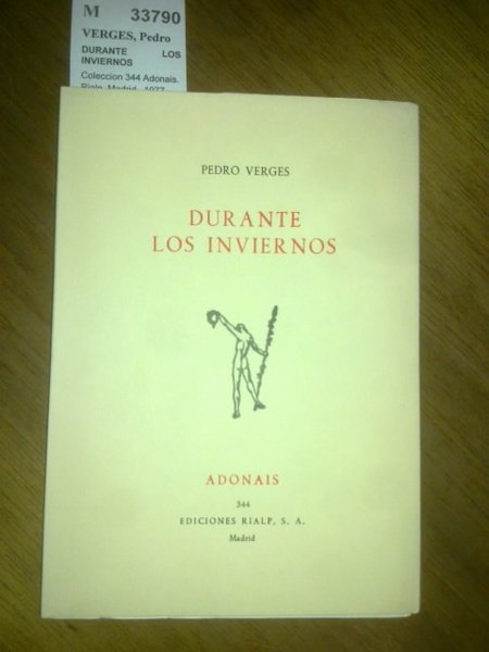 DURANTE LOS INVIERNOS | Immagine principale