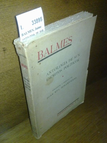 ANTOLOGIA DE SUS ESCRITOS POLITICOS | Immagine principale