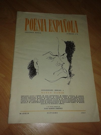 POESIA ESPAÑOLA. Número 178. Segunda epoca. octubre 1967