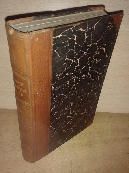 PHILOSOPHIA MORALIS IN USUM SCHOLARUM. Auctore --- s.j.