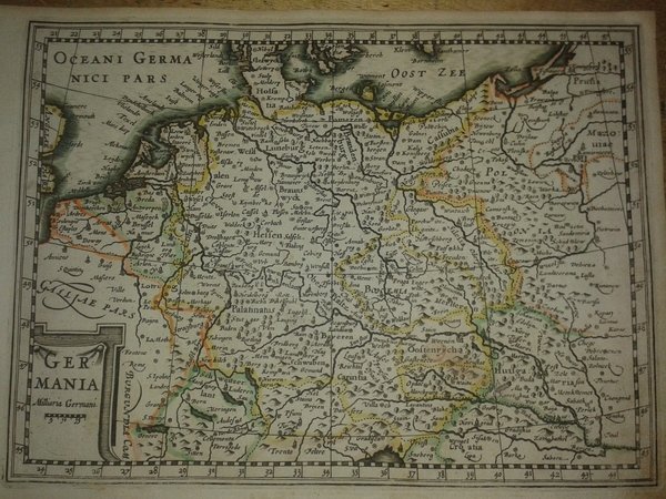 MAPA ANTIGUO: “GERMANIA”