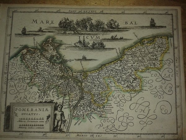 MAPA ANTIGUO: “POMERANIEAE DUCATUS”