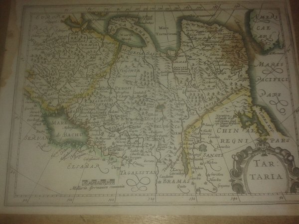 MAPA ANTIGUO: “TARTARIA”.