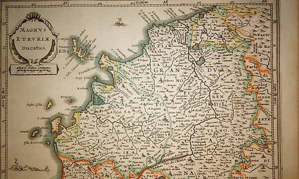 MAPA ANTIGUO: “MAGNUS ETRURIAE DUCATUS”