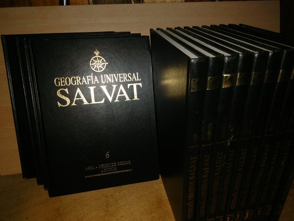 GEOGRAFIA UNIVERSAL SALVAT (16 VOLUMENES)