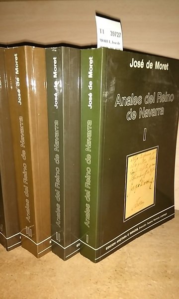 ANALES DEL REINO DE NAVARRA (4 VOLUMENES - incompleto)