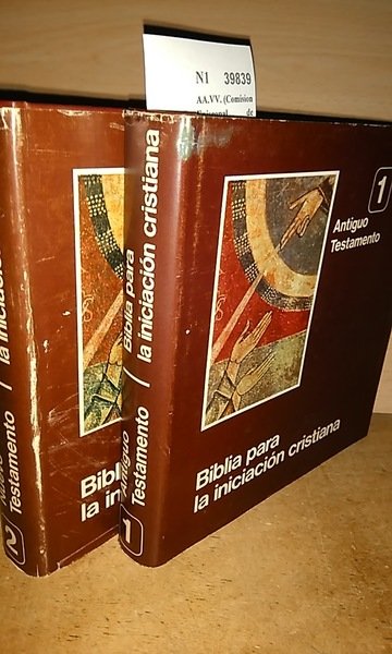 BIBLIA PARA LA INICIACION CRISTIANA. (2 VOLUMENES). ANTIGUO TESTAMENTO. NUEVO …