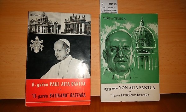 II - GAREN BATIKANO BATZARA. I. Lenengo aldia. 23-garen Yon …