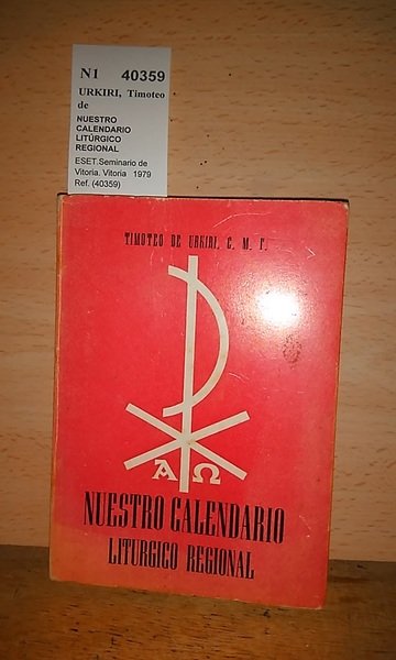 NUESTRO CALENDARIO LITÚRGICO REGIONAL