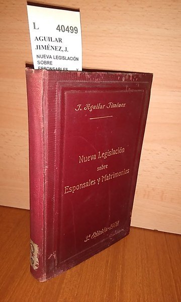NUEVA LEGISLACIÓN SOBRE ESPONSABLES Y MATRIMONIOS según el Decreto “Ne …