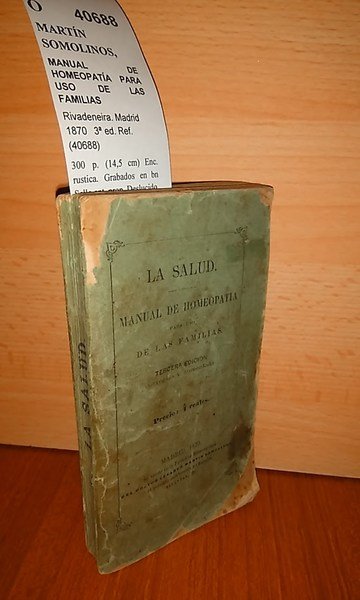 MANUAL DE HOMEOPATÍA PARA USO DE LAS FAMILIAS