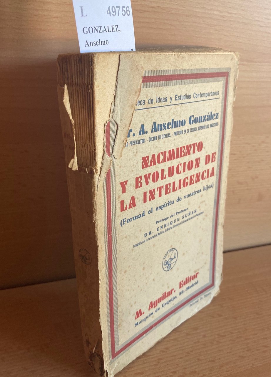 NACIMIENTO Y EVOLUCION DE LA INTELIGENCIA (FORMAD EL ESPIRITU DE …