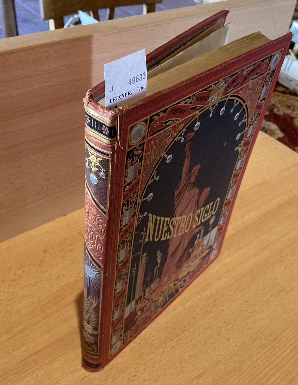 NUESTRO SIGLO. Reseña historica de los mas importantes acontecimientos sociales, …