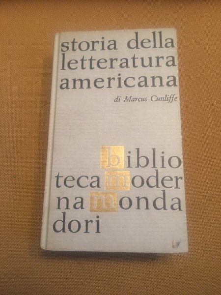 Storia della letteratura americana.