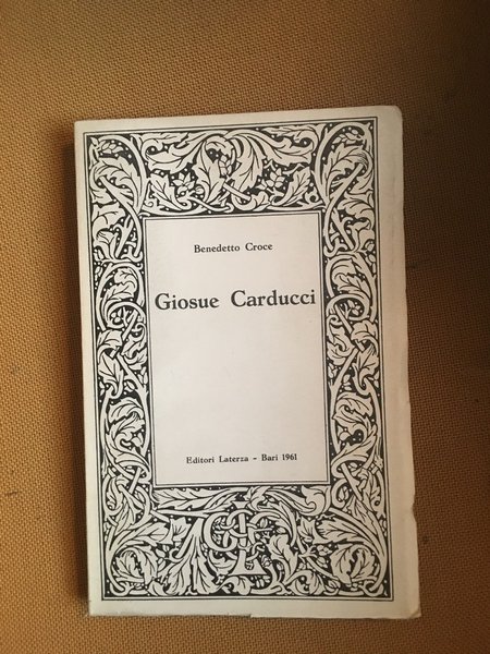 Giosue Carducci.