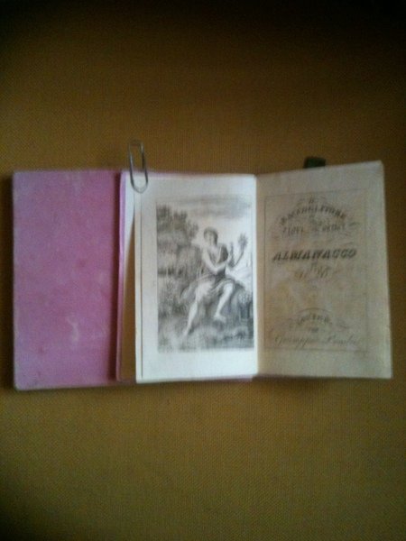 Almanacco pel 1826. Il raccoglitore di fiori poetici.