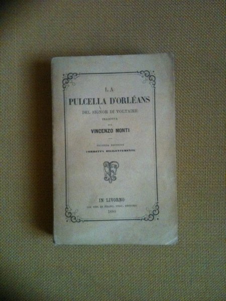 La pulcella d'Orléans.