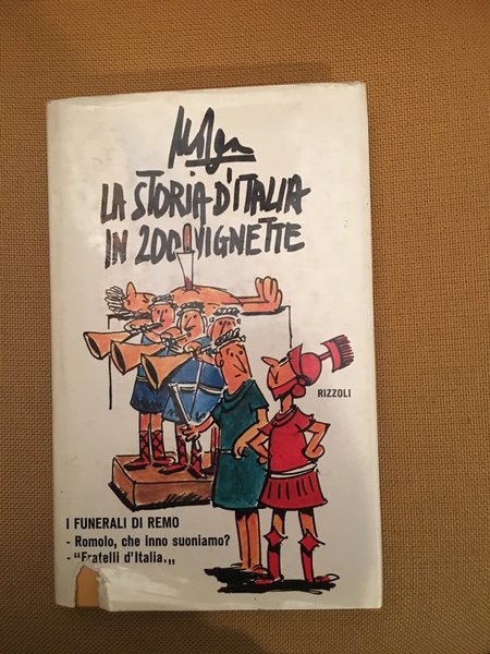 La storia d'Italia in 200 vignette.