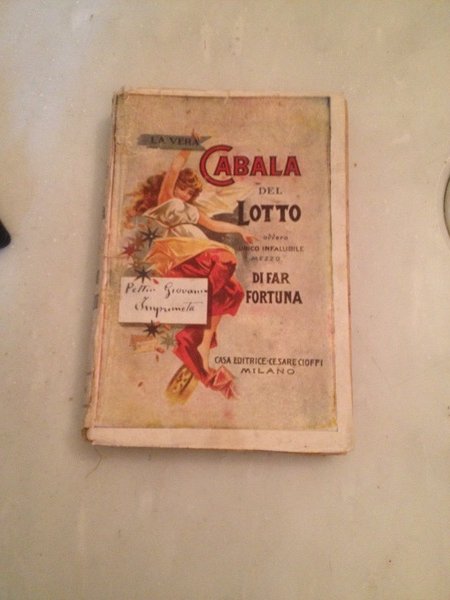 La gran cabala del lotto o vero gioiello della fortuna …