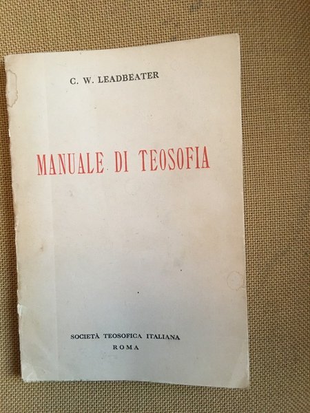 Manuale di teosofia