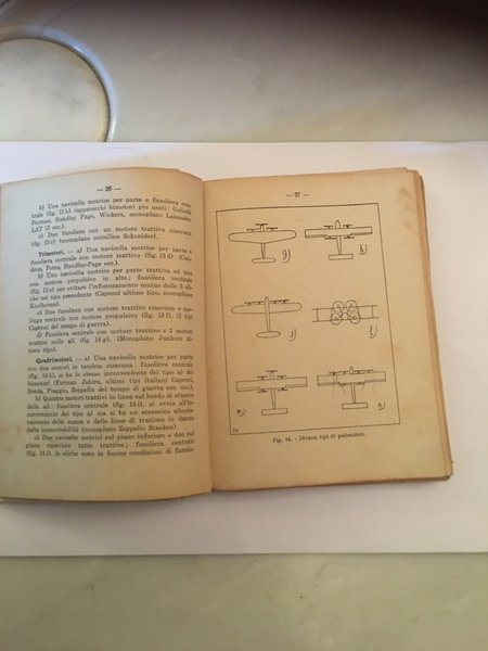 la tecnica costruttiva degli aeroplani.