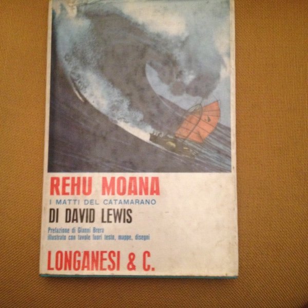 Rehu Moana i matti del catamarrano.
