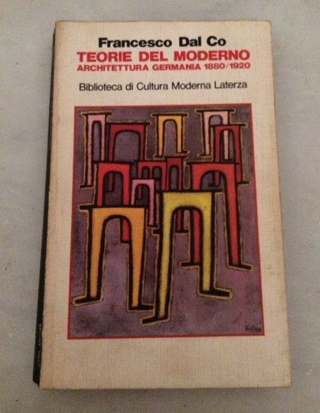 Teorie del moderno architettura Germania 1880/1920