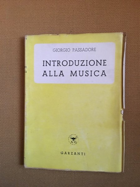 Introduzione alla musica.