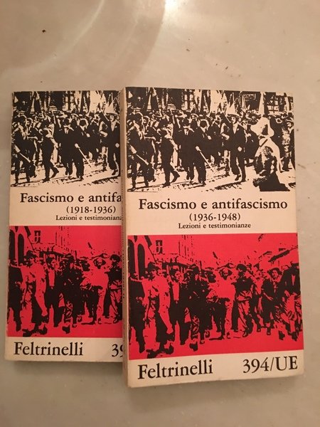 Fascismo e antifascismo. (1918-1936) (1936 1948)