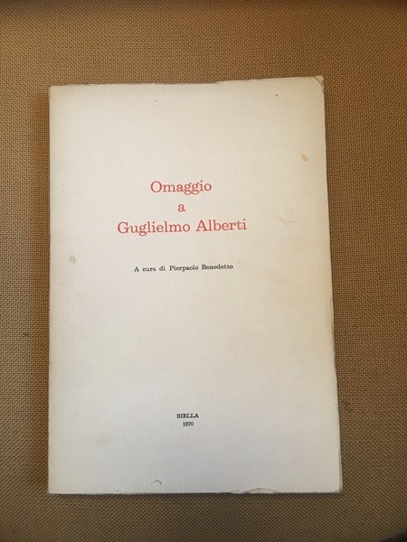 Omaggio a Guglielmo Alberti.