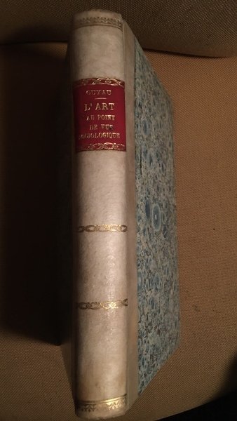L'Art au point dè vue sociologique.